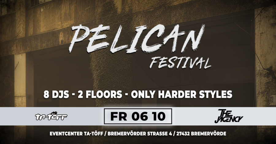 Pelican Festival pres. Partyraiser, The Dark Horror, Unicorn on K and many more! 16+